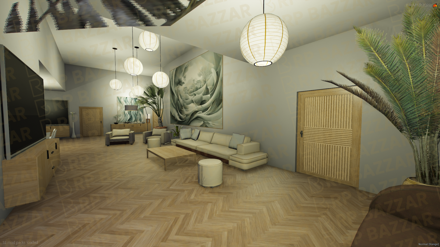 Elite House FiveM MLO — GTA RP Interior — ESX QB QBOX — RPBazzar