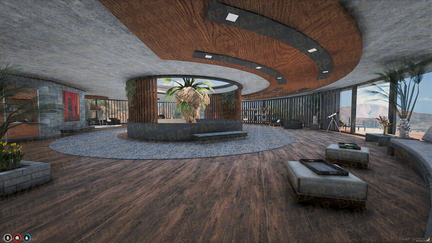 Grand Mansion FiveM MLO — GTA RP Interior — ESX QB QBOX — RPBazzar