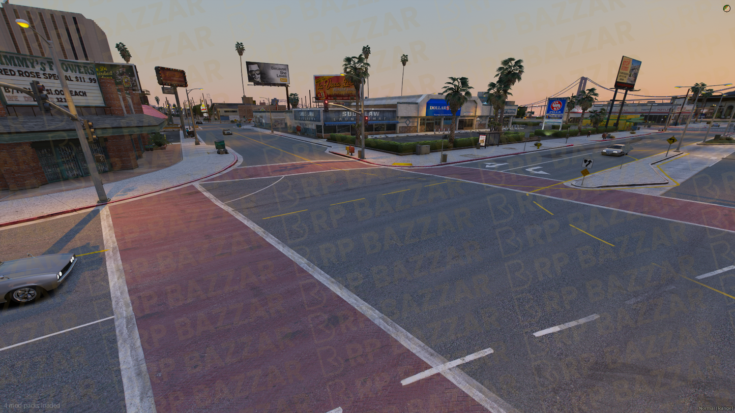 Highway Road FiveM MLO — GTA RP Interior — ESX QB QBOX — RPBazzar