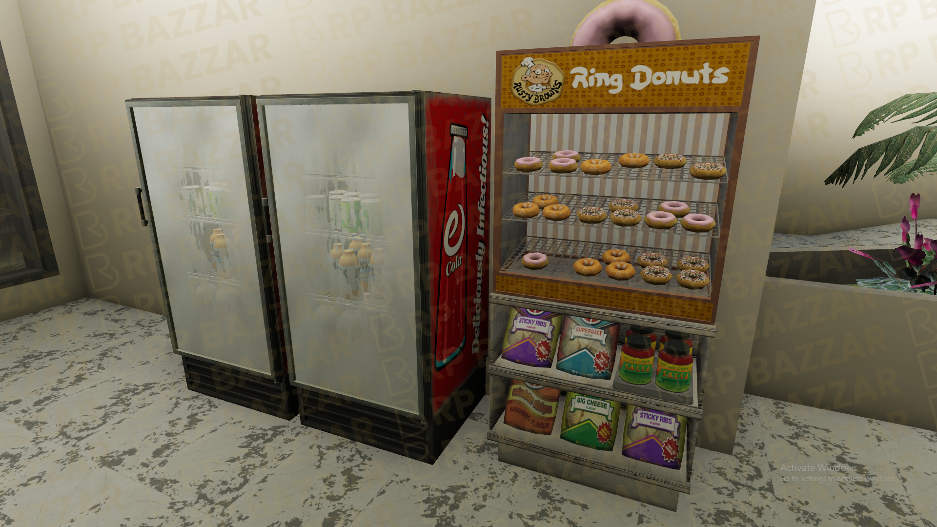 Downtown Burger Joint FiveM MLO — GTA RP Interior — ESX QB QBOX — RPBazzar