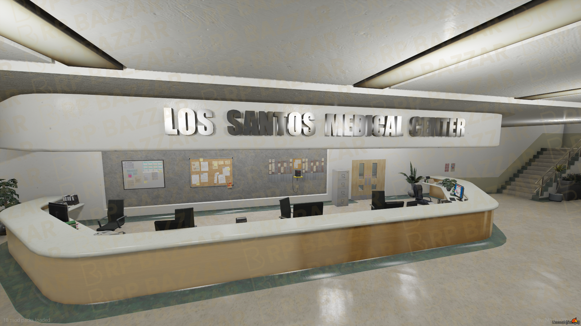 Riverside Hospital FiveM MLO — GTA RP Interior — ESX QB QBOX — RPBazzar