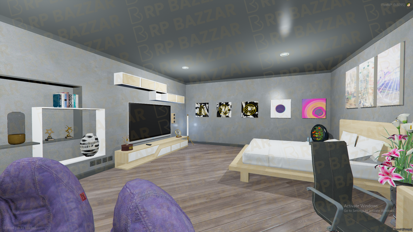 Grimy House FiveM MLO — GTA RP Interior — ESX QB QBOX — RPBazzar