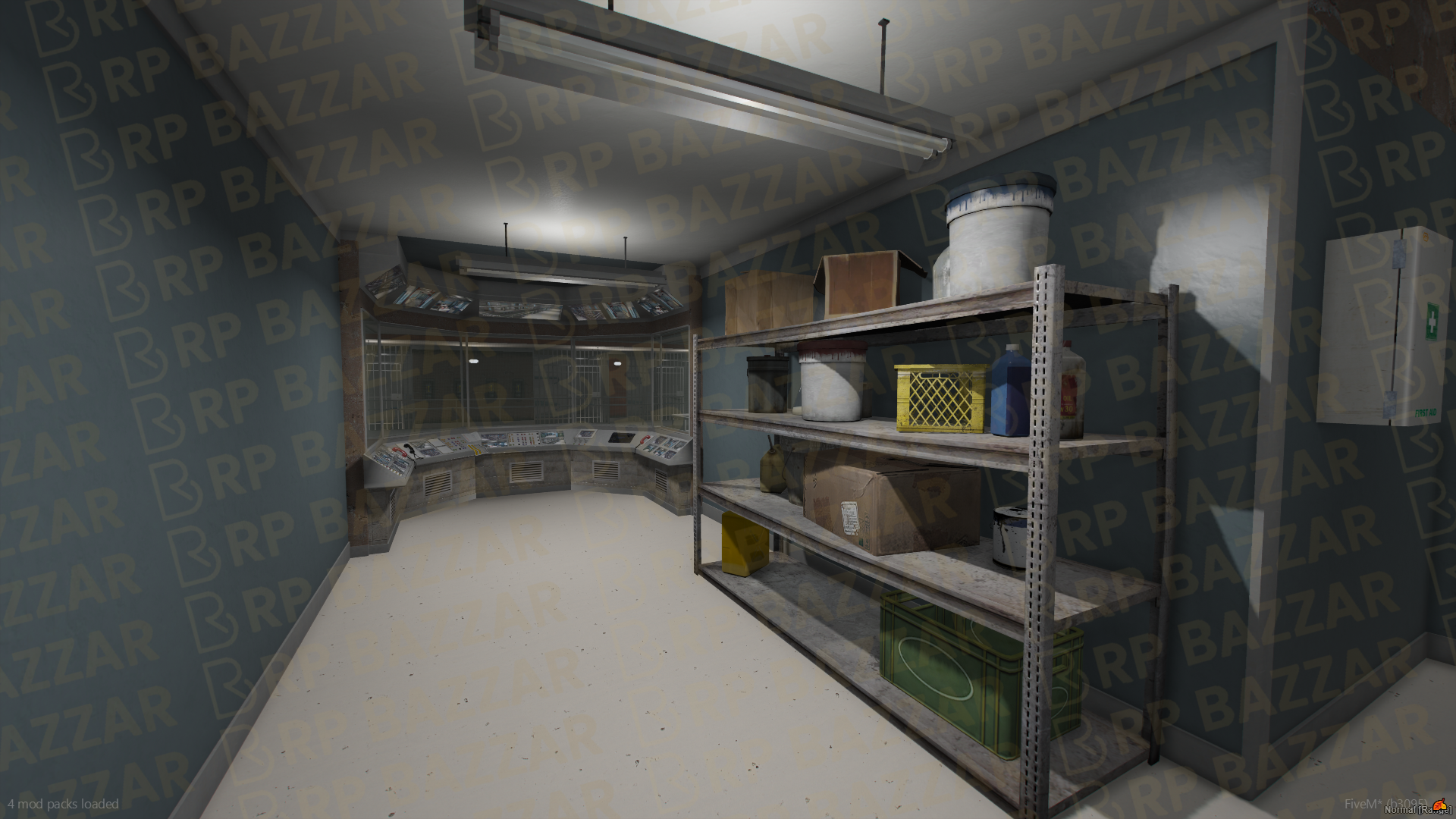 Federal Prison FiveM MLO — GTA RP Interior — ESX QB QBOX — RPBazzar