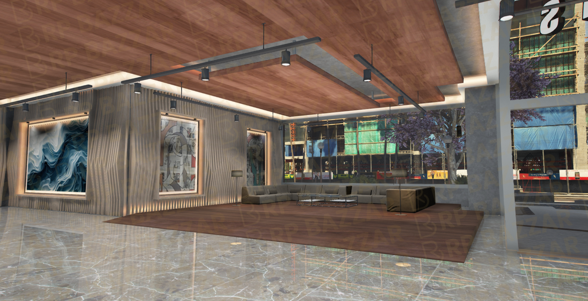 Loft Apartment FiveM MLO — GTA RP Interior — ESX QB QBOX — RPBazzar