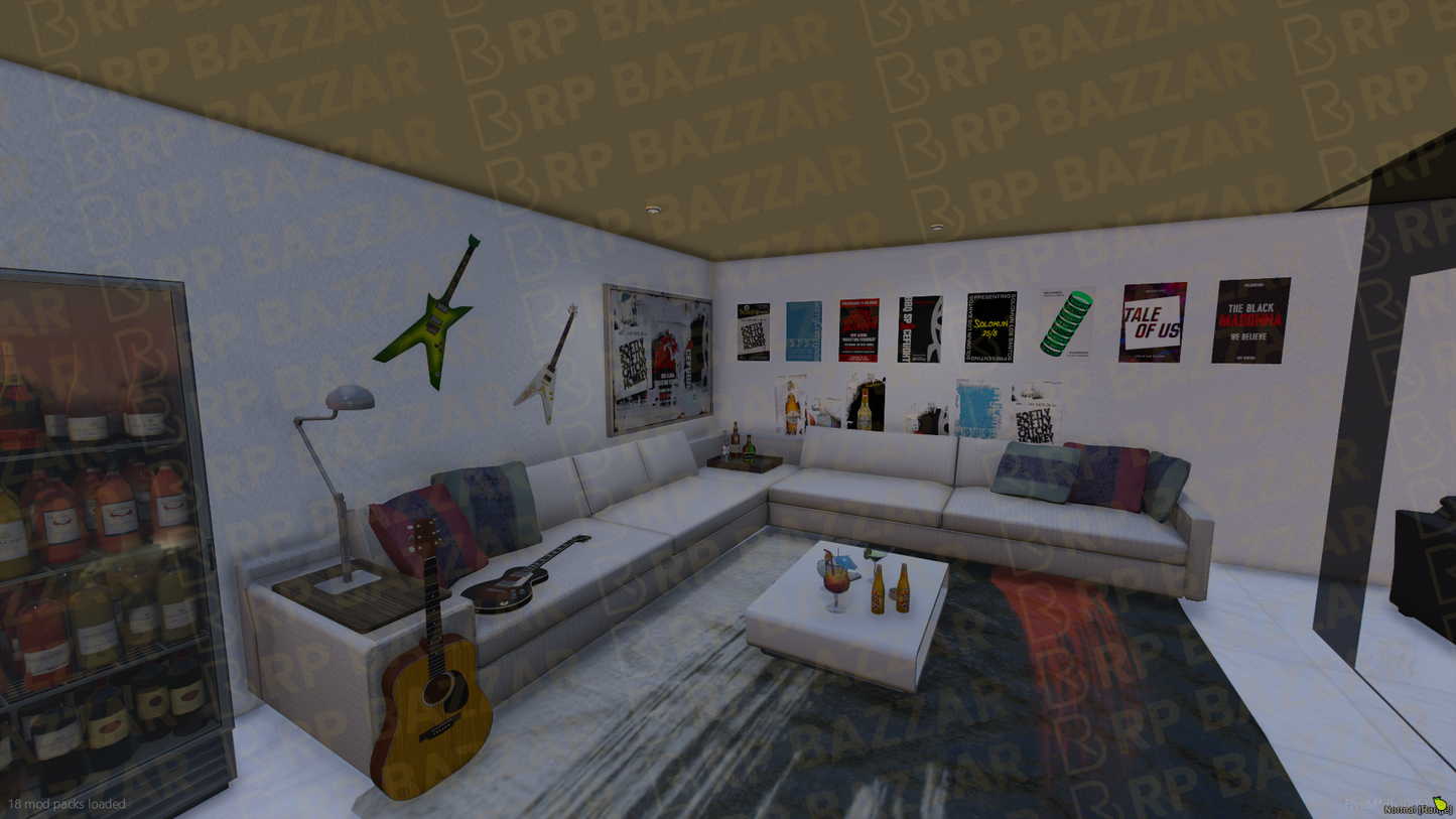 Urban Penthouse FiveM MLO — GTA RP Interior — ESX QB QBOX — RPBazzar