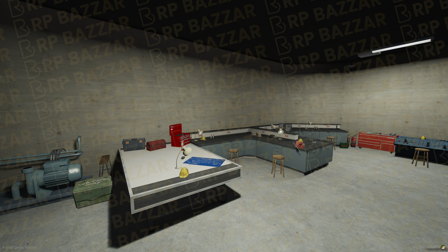 Central Prison FiveM MLO — GTA RP Interior — ESX QB QBOX — RPBazzar
