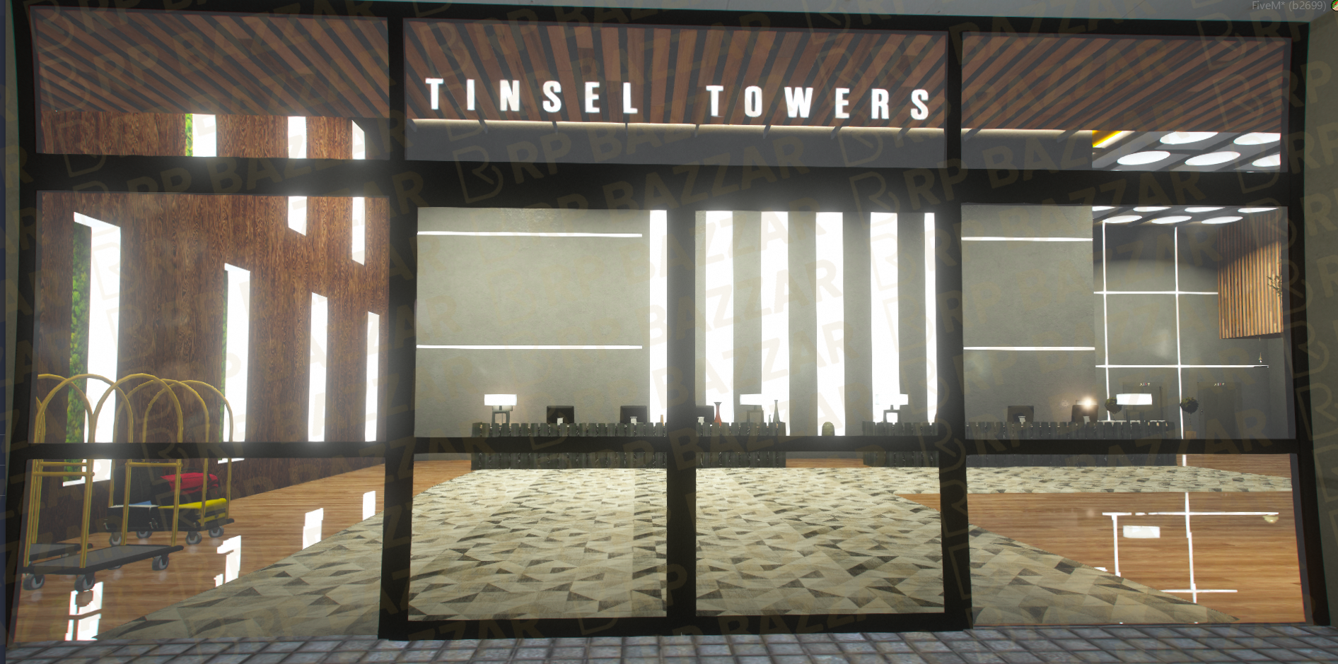 Studio Apartment FiveM MLO — GTA RP Interior — ESX QB QBOX — RPBazzar