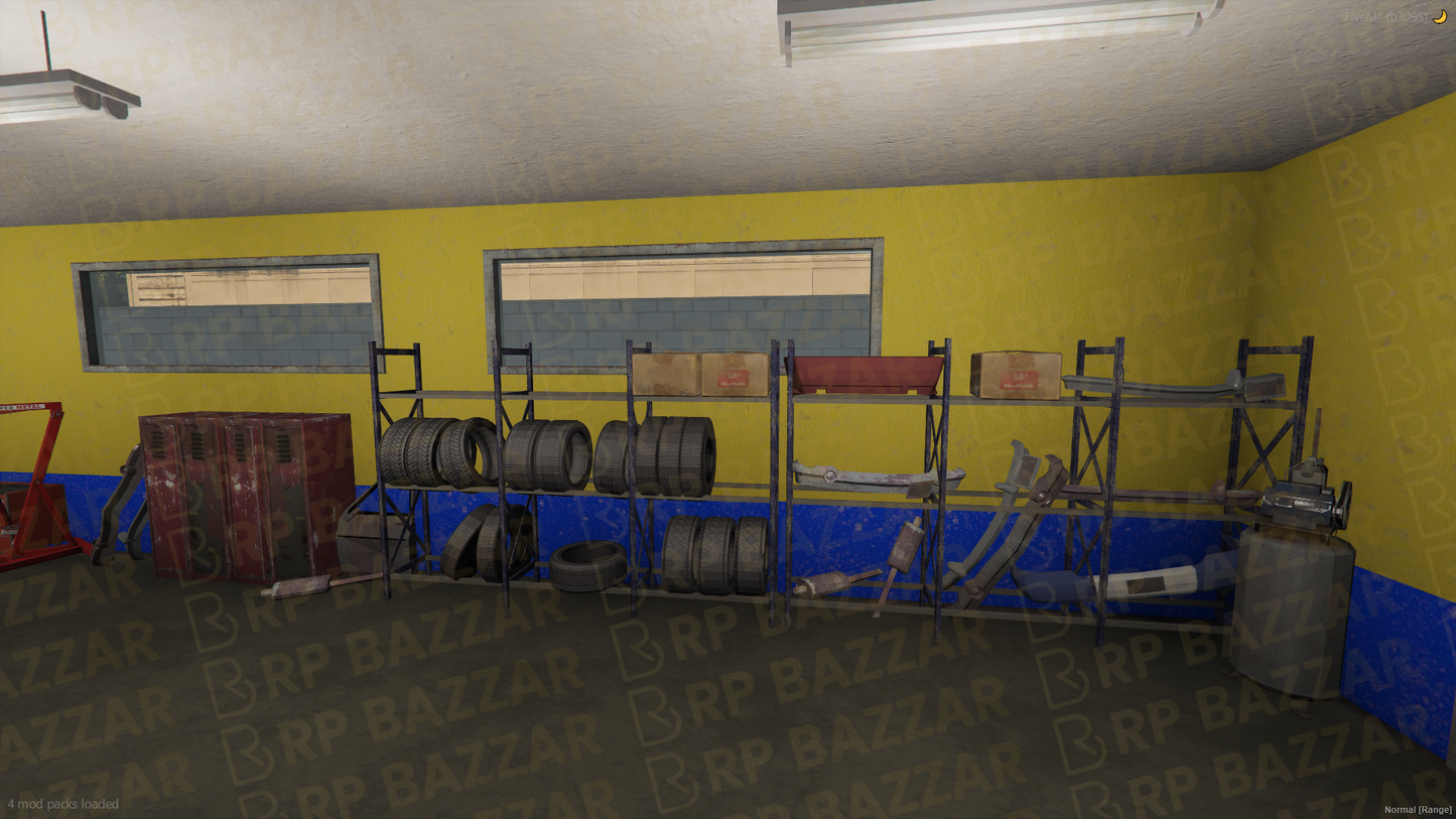 City Taxi Depot FiveM MLO — GTA RP Interior — ESX QB QBOX — RPBazzar
