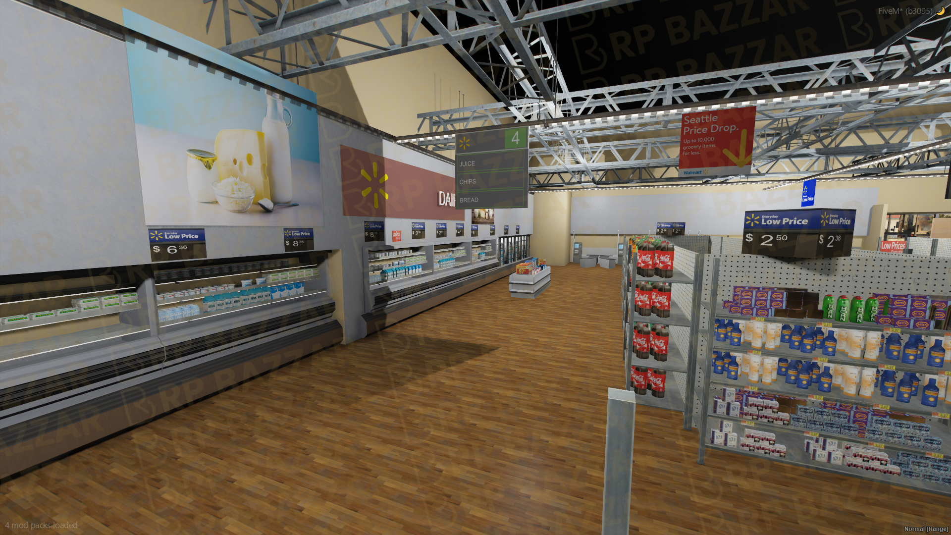 Luxury Shopping Mall FiveM MLO — GTA RP Interior — ESX QB QBOX — RPBazzar