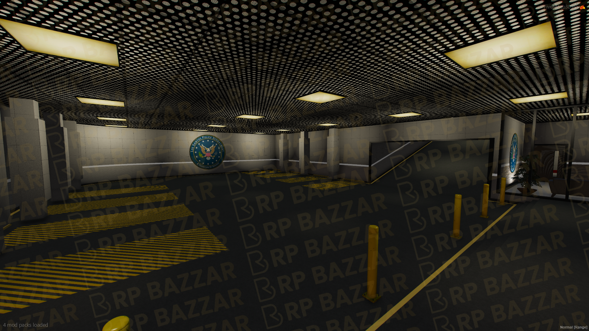 Coastal Police Station FiveM MLO — GTA RP Interior — ESX QB QBOX — RPBazzar