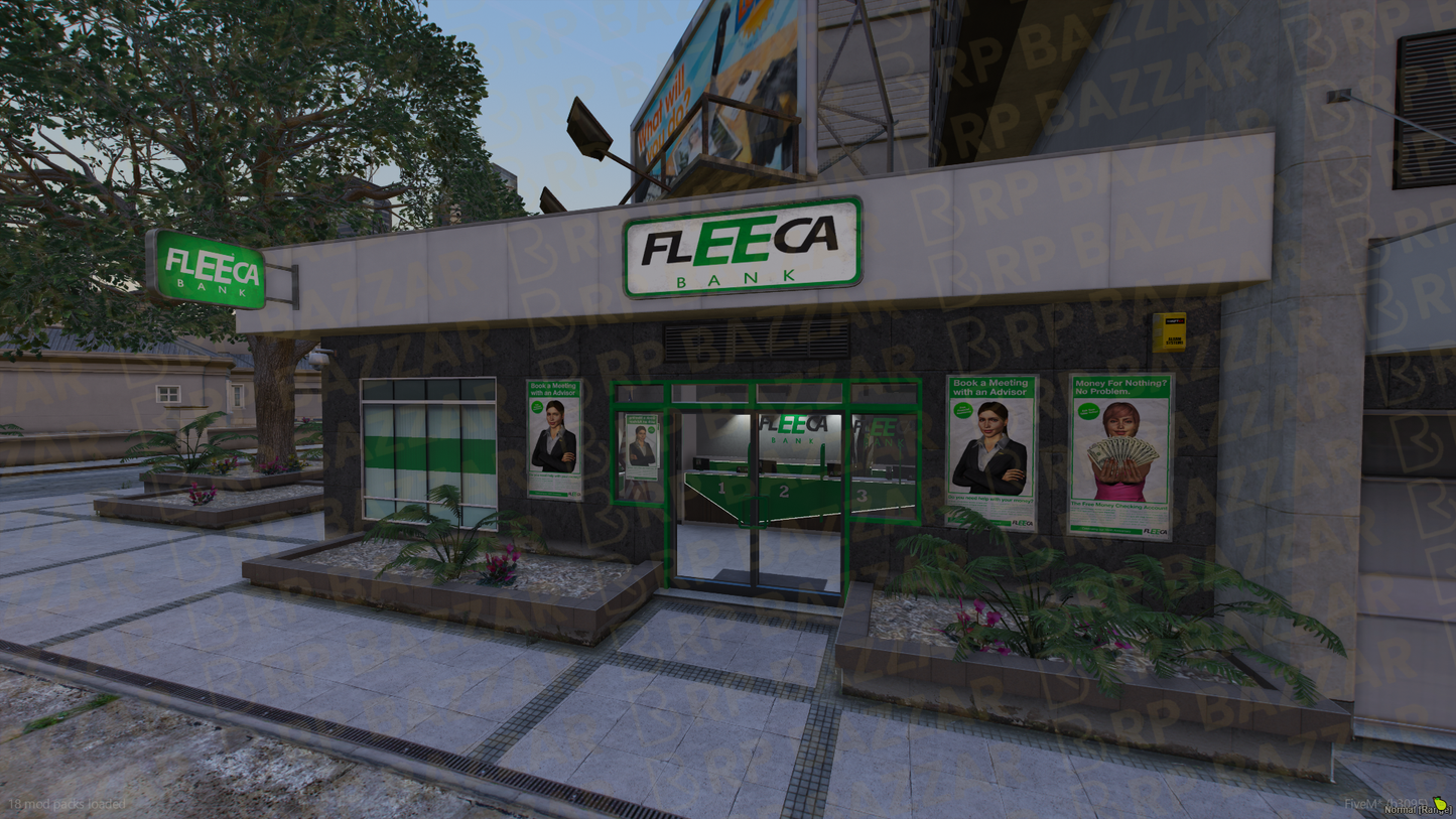 Crown Bank FiveM MLO — GTA RP Interior — ESX QB QBOX — RPBazzar