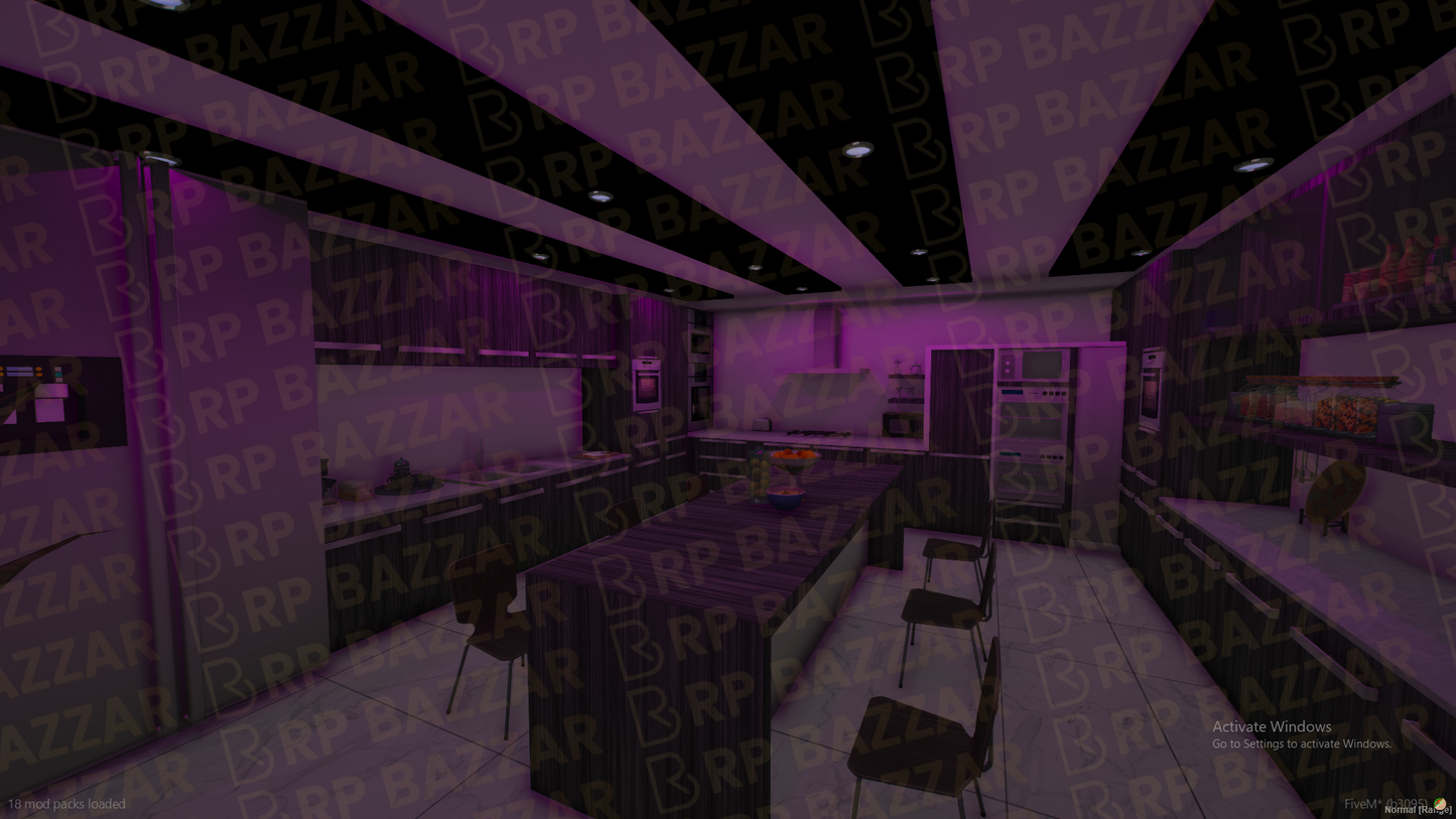 Gothic Mansion FiveM MLO — GTA RP Interior — ESX QB QBOX — RPBazzar