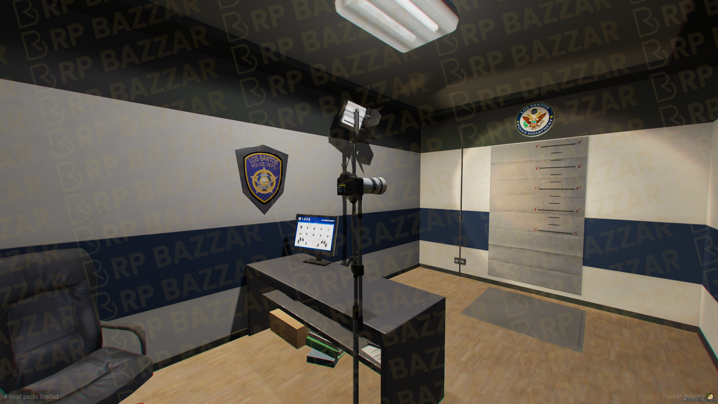 Federal Police Station FiveM MLO — GTA RP Interior — ESX QB QBOX — RPBazzar