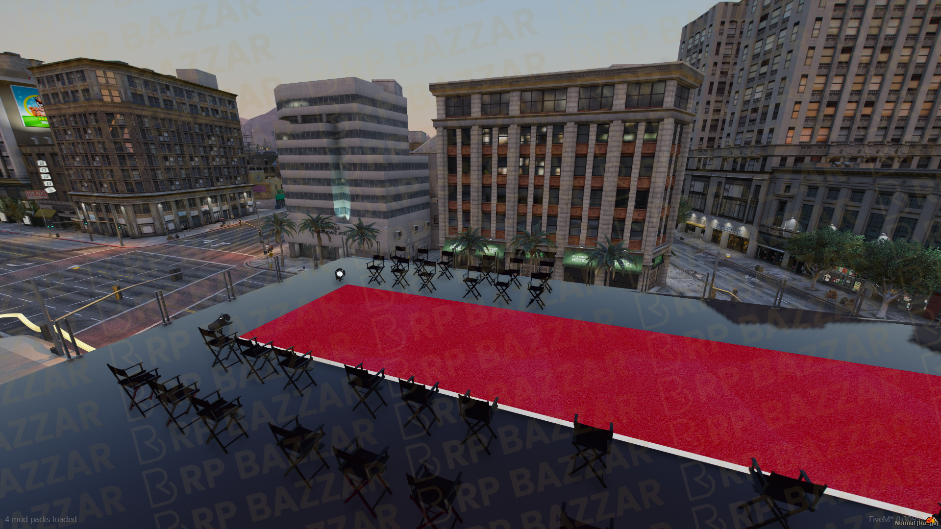 Plaza Legion Square FiveM MLO — GTA RP Interior — ESX QB QBOX — RPBazzar