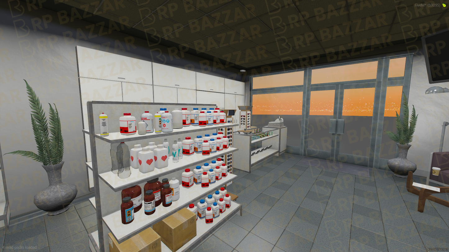 Classic Pharmacy FiveM MLO — GTA RP Interior — ESX QB QBOX — RPBazzar