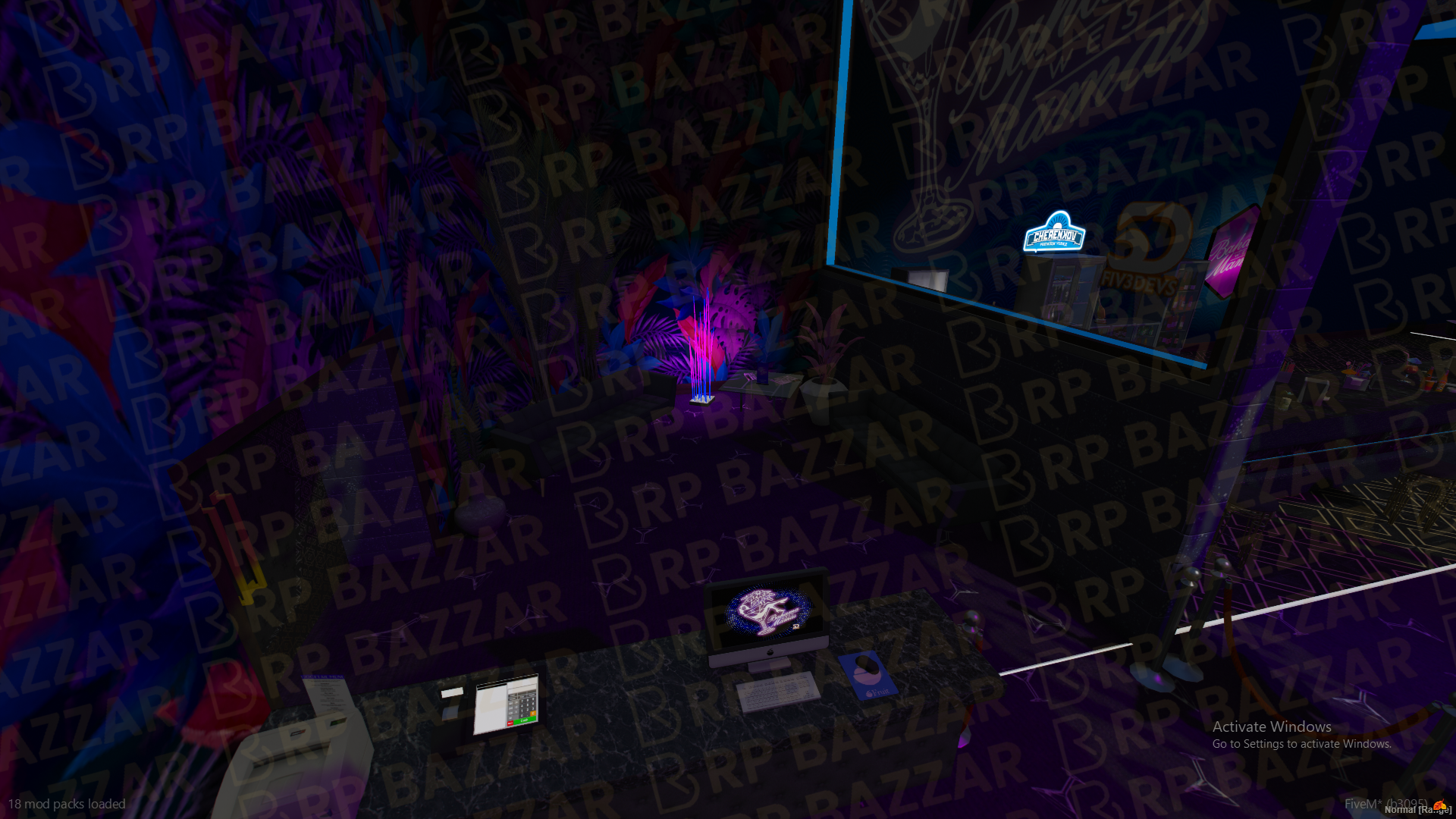 Outlaw Nightclub FiveM MLO — GTA RP Interior — ESX QB QBOX — RPBazzar