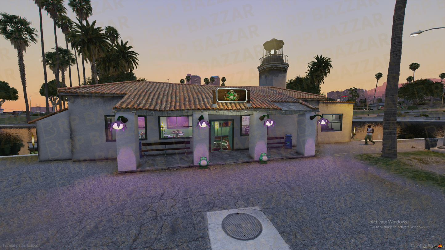 Casual Cantina FiveM MLO — GTA RP Interior — ESX QB QBOX — RPBazzar