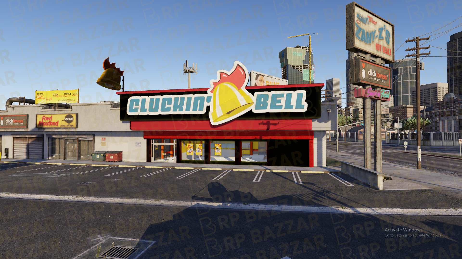 Grand Bistro FiveM MLO — GTA RP Interior — ESX QB QBOX — RPBazzar