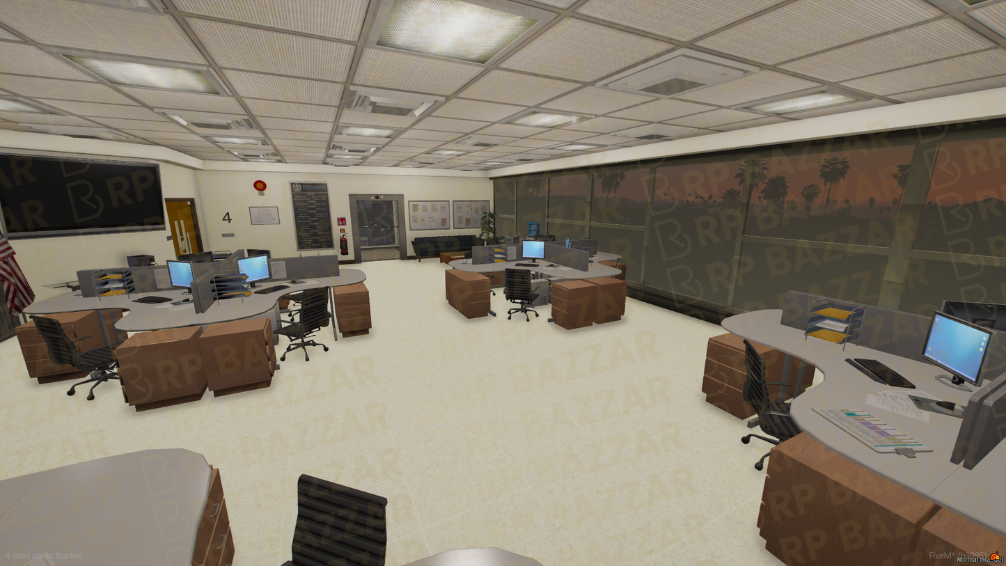 053.Police Station FiveM MLO — rpbazzar