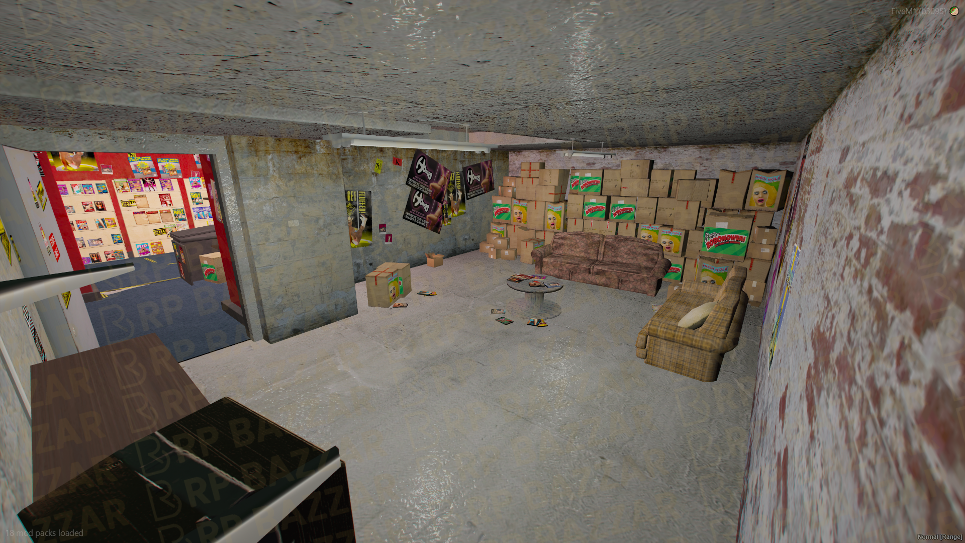 Midnight Adult Store FiveM MLO — GTA RP Interior — ESX QB QBOX — RPBazzar