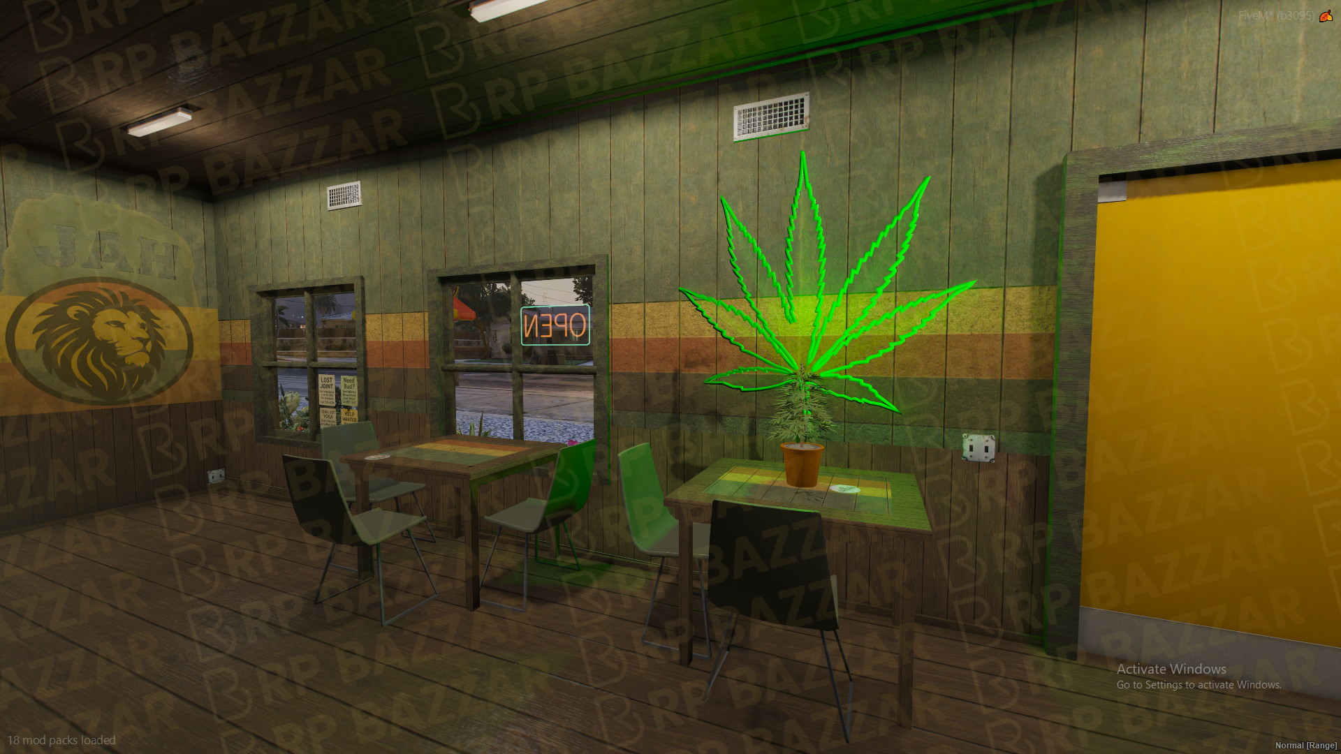 Mega Cantina FiveM MLO — GTA RP Interior — ESX QB QBOX — RPBazzar