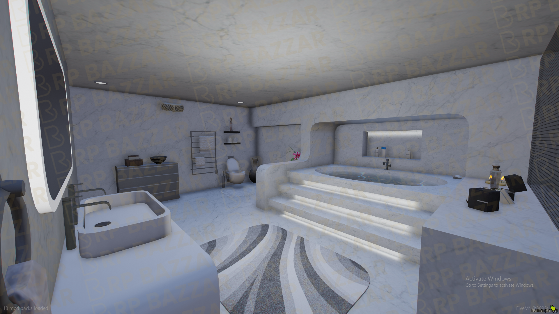 Downtown House FiveM MLO — GTA RP Interior — ESX QB QBOX — RPBazzar