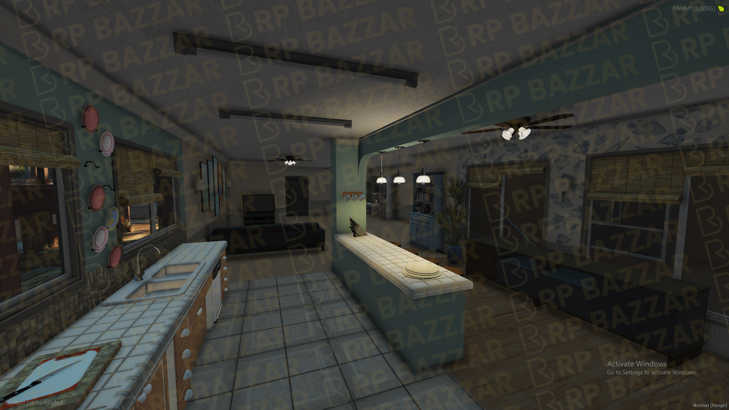 Outlaw House FiveM MLO — GTA RP Interior — ESX QB QBOX — RPBazzar