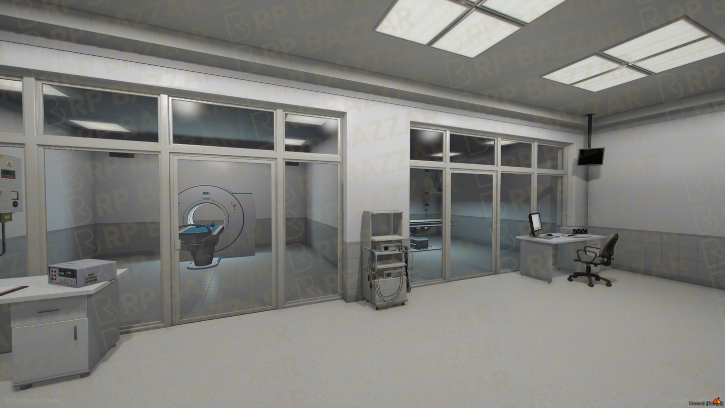 Northside Hospital FiveM MLO — GTA RP Interior — ESX QB QBOX — RPBazzar