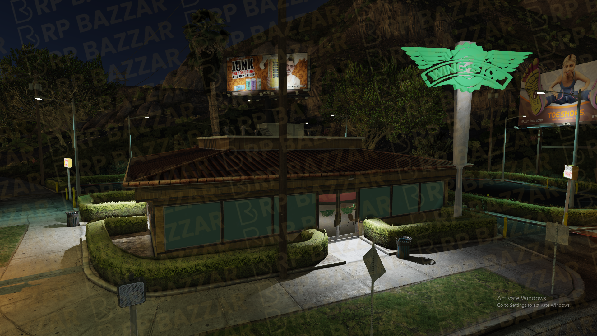 Upscale Dining Hall FiveM MLO — GTA RP Interior — ESX QB QBOX — RPBazzar