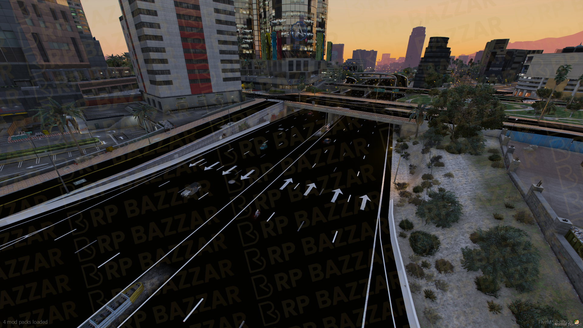 Highway Road FiveM MLO — GTA RP Road Map — ESX QB QBOX — RPBazzar