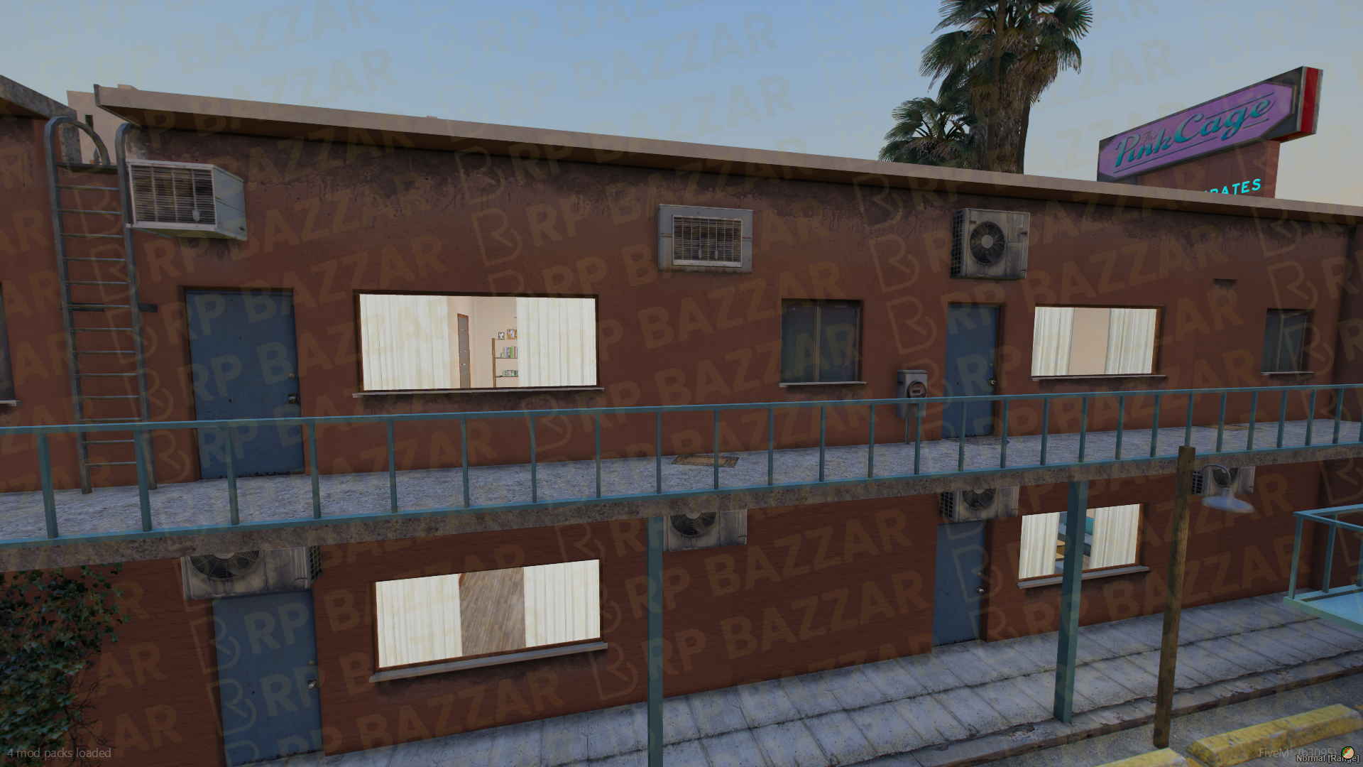 Seedy Motel FiveM MLO — GTA RP Interior — ESX QB QBOX — RPBazzar