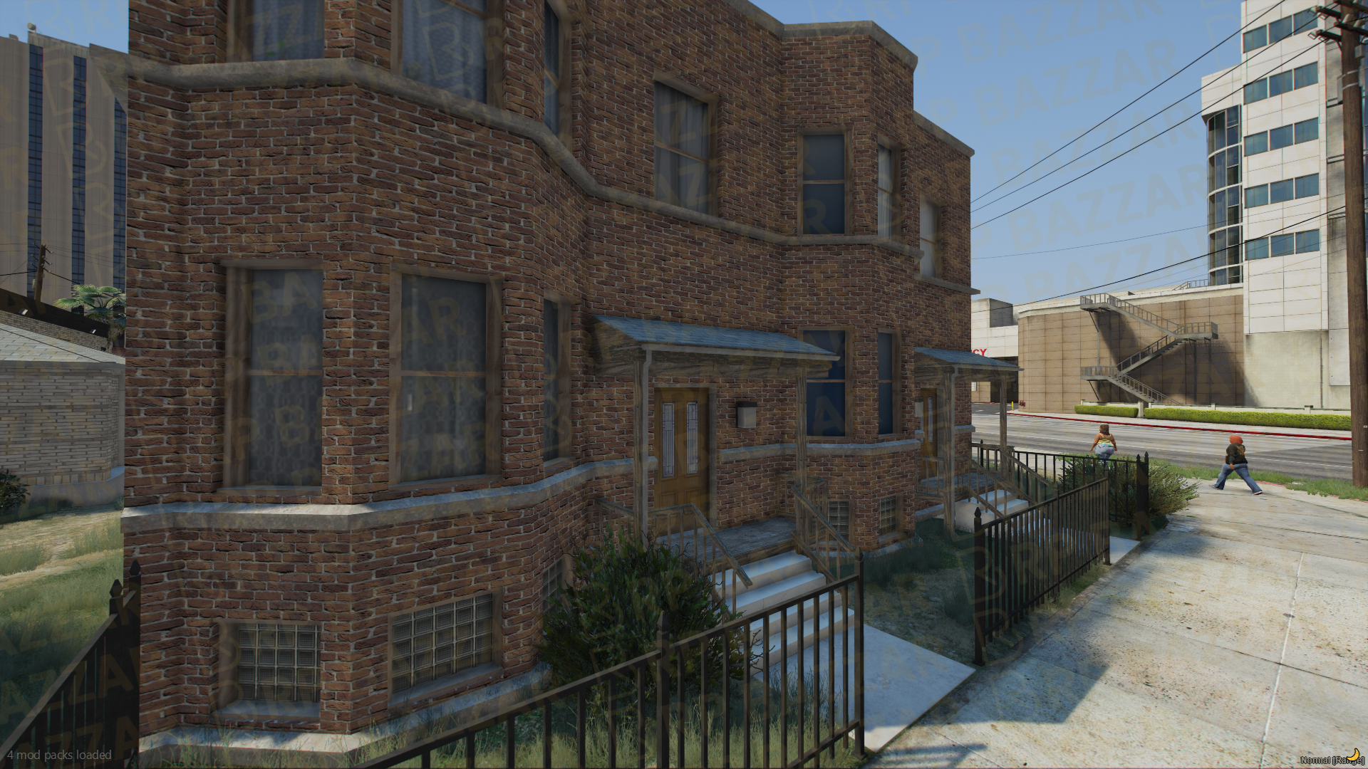 Suburban House Exterior FiveM MLO — GTA RP Interior — ESX QB QBOX — RPBazzar