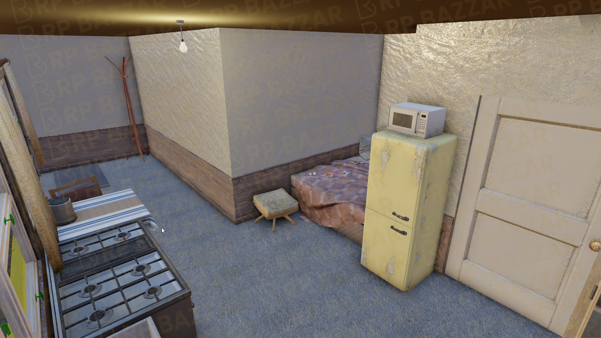 Gritty Gang Stash House FiveM MLO — GTA RP Interior — ESX QB QBOX — RPBazzar