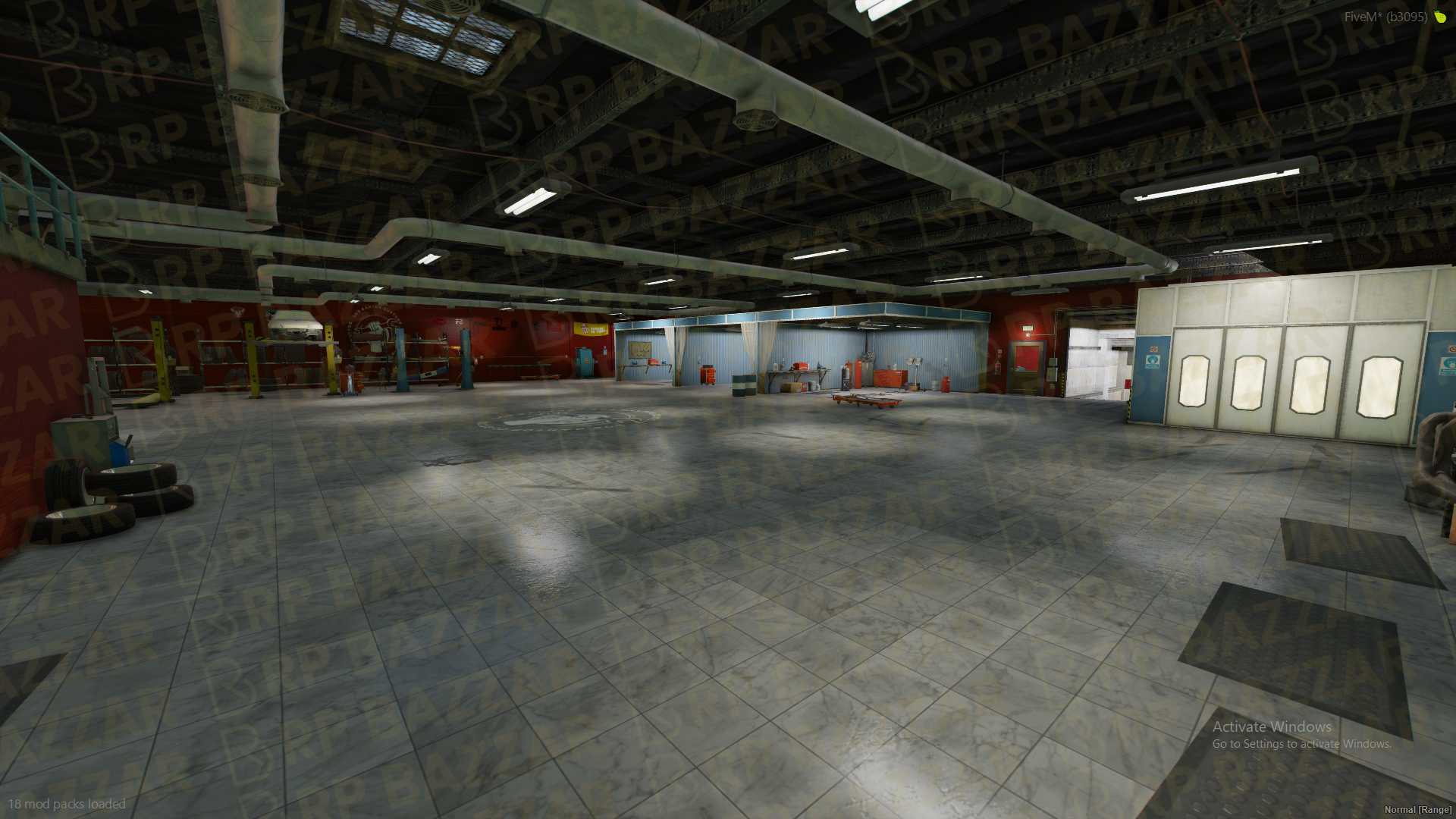 Speed Mechanic Shop FiveM MLO — GTA RP Interior — ESX QB QBOX — RPBazzar