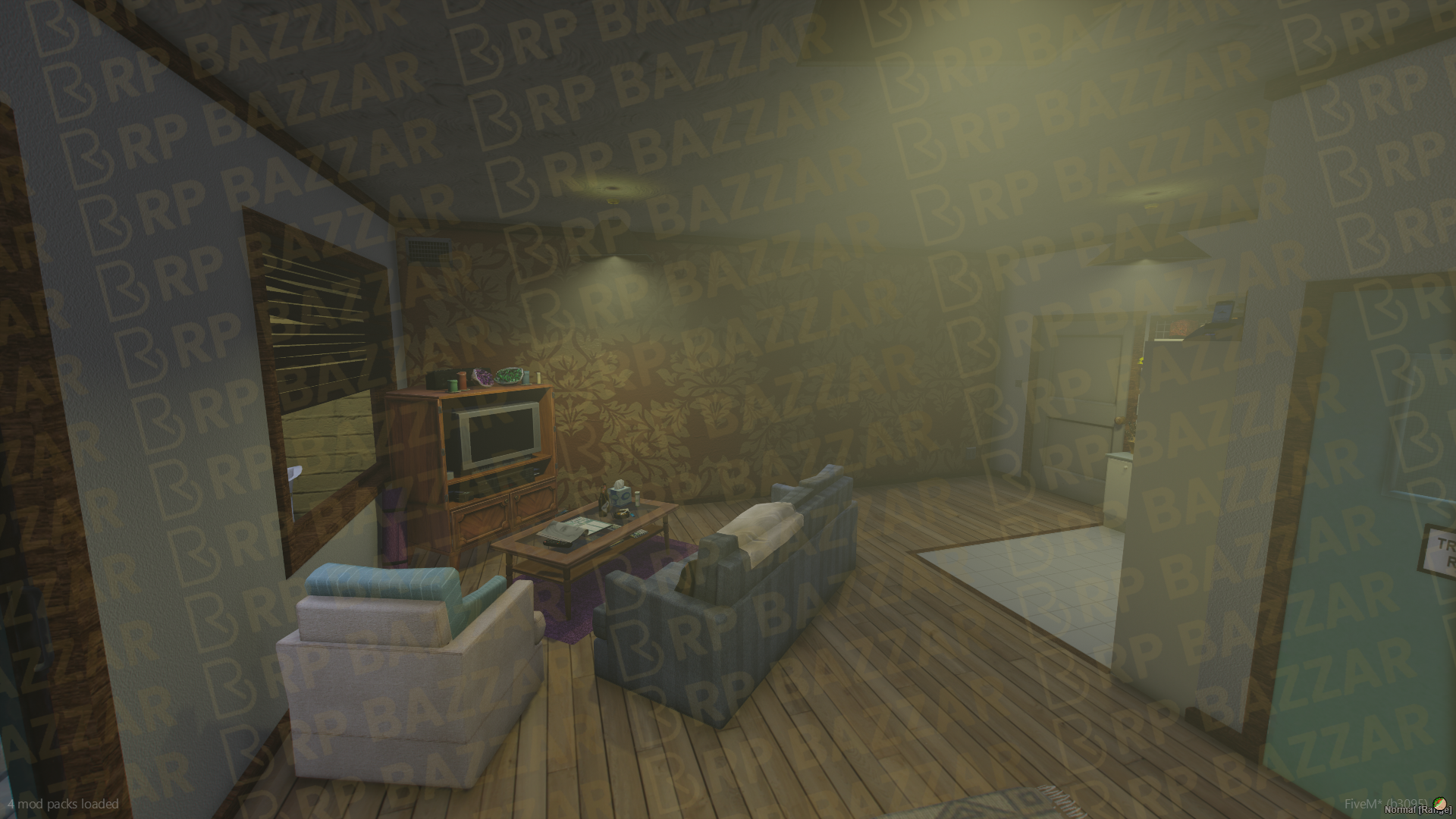 Roadside Motel FiveM MLO — GTA RP Interior — ESX QB QBOX — RPBazzar