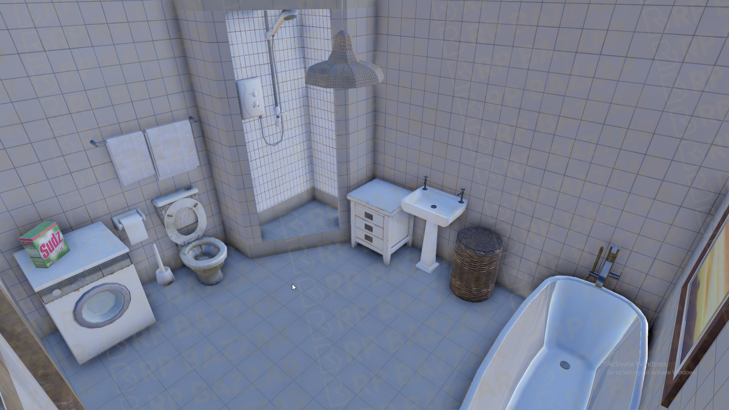 Gritty Gang Base FiveM MLO — GTA RP Interior — ESX QB QBOX — RPBazzar