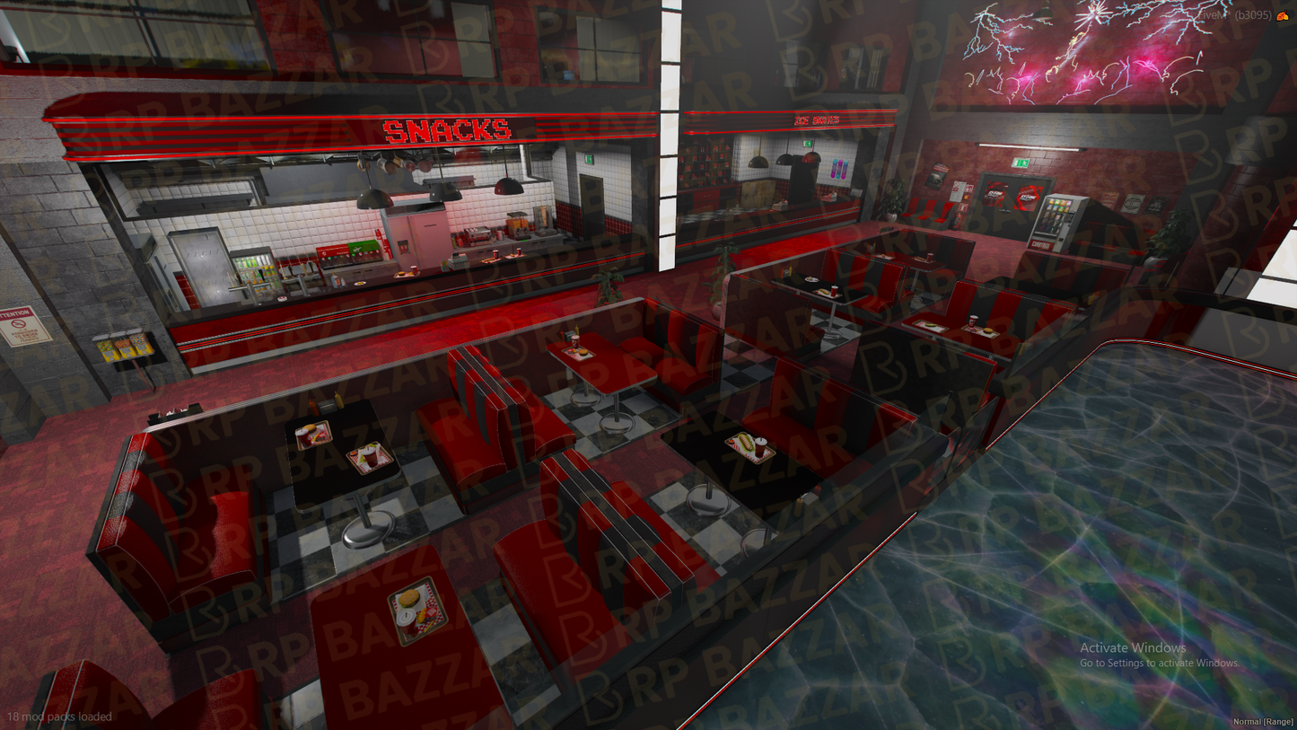 Mega Nightclub FiveM MLO — GTA RP Interior — ESX QB QBOX — RPBazzar