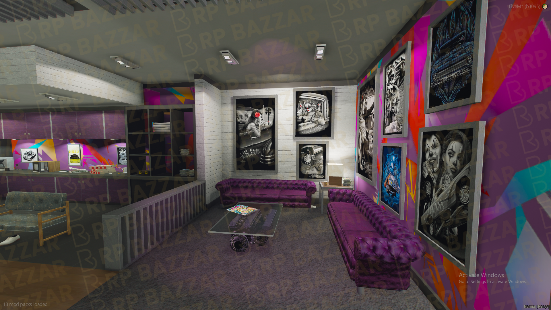 Electric Mechanic Shop FiveM MLO — GTA RP Interior — ESX QB QBOX — RPBazzar