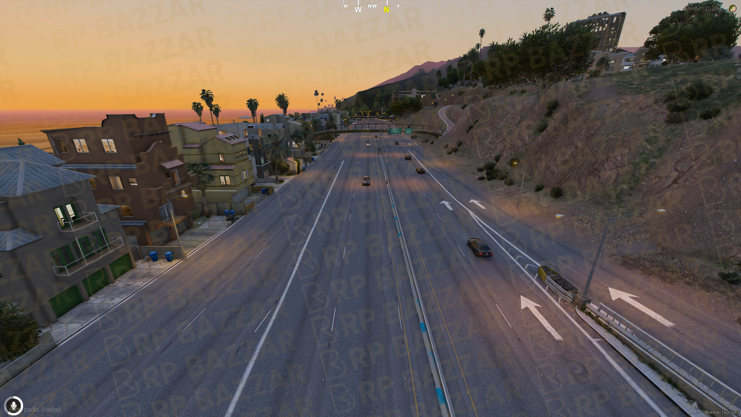 Coastal Road FiveM MLO — GTA RP Interior — ESX QB QBOX — RPBazzar