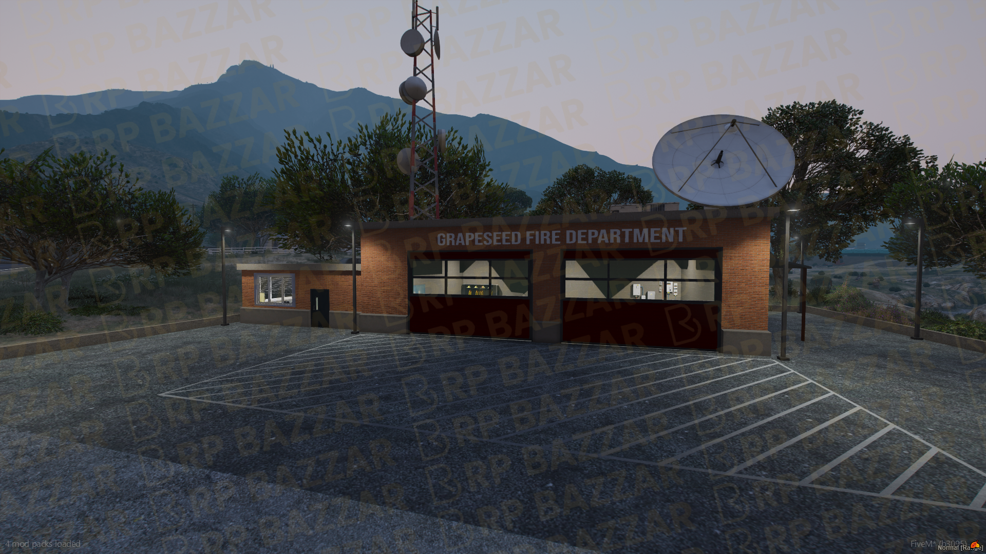 Coastal Fire Department FiveM MLO — GTA RP Interior — ESX QB QBOX — RPBazzar
