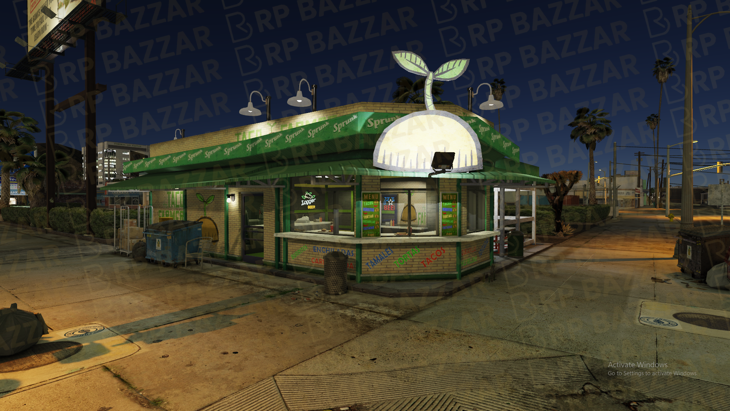 Luxury Steakhouse FiveM MLO — GTA RP Interior — ESX QB QBOX — RPBazzar