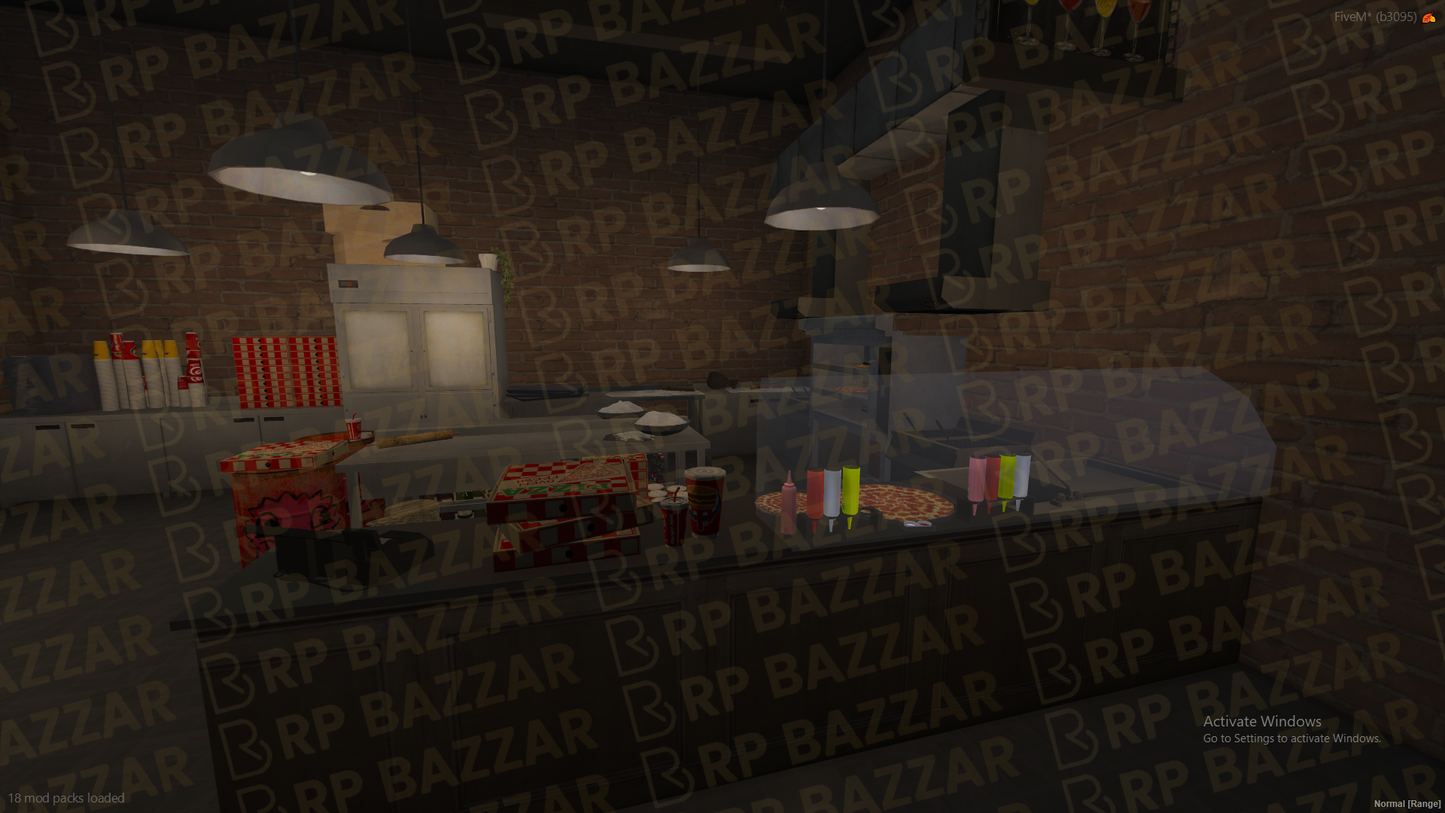 Busy Bar & Grill FiveM MLO — GTA RP Interior — ESX QB QBOX — RPBazzar