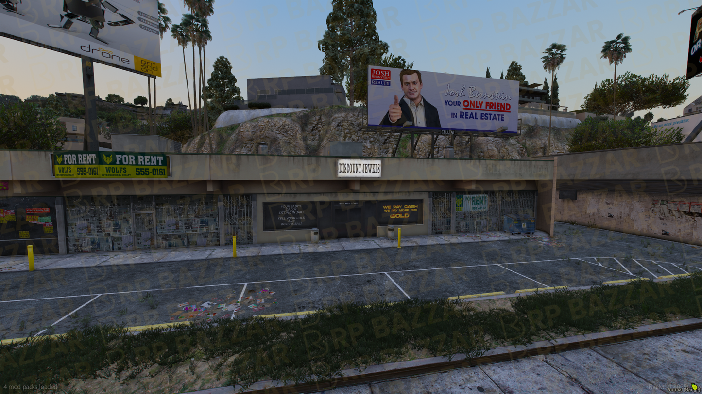 Downtown Pawn Shop FiveM MLO — GTA RP Interior — ESX QB QBOX — RPBazzar