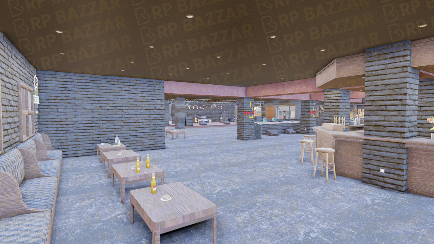 Lore-Friendly Burger Bar FiveM MLO — GTA RP Interior — ESX QB QBOX — RPBazzar