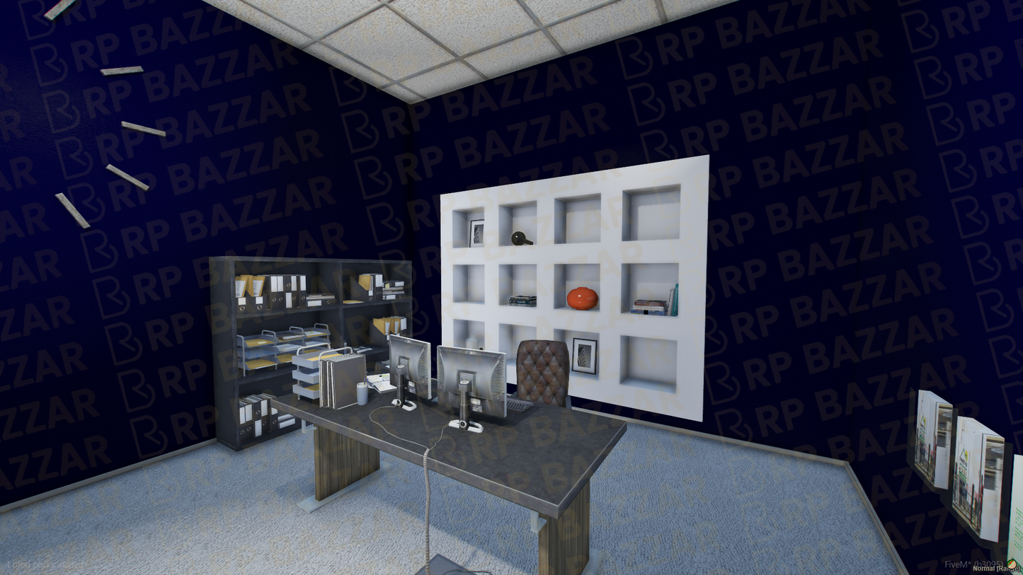 Skyhigh Office FiveM MLO — GTA RP Interior — ESX QB QBOX — RPBazzar