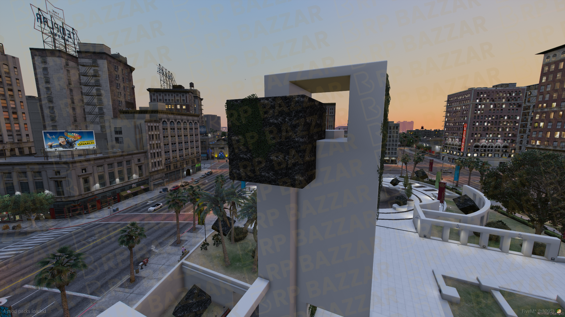 Central Legion Square FiveM MLO — GTA RP Interior — ESX QB QBOX — RPBazzar