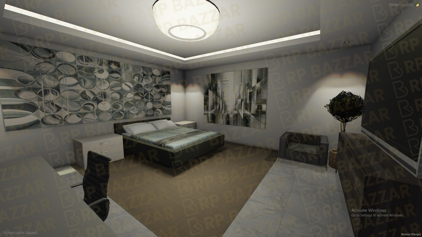 Luxury House FiveM MLO — GTA RP Interior — ESX QB QBOX — RPBazzar