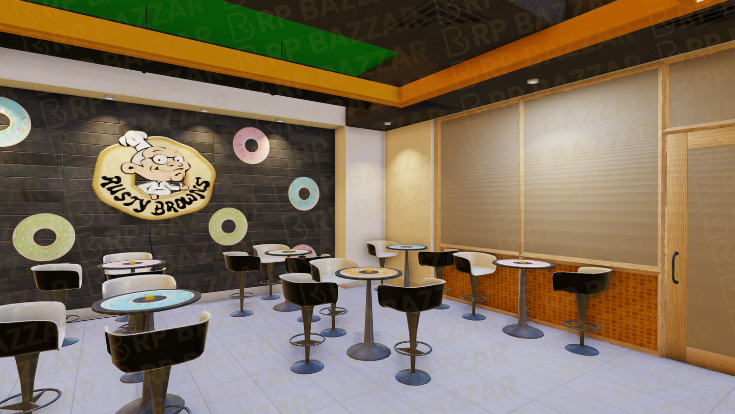 Classic Restaurant FiveM MLO — GTA RP Interior — ESX QB QBOX — RPBazzar