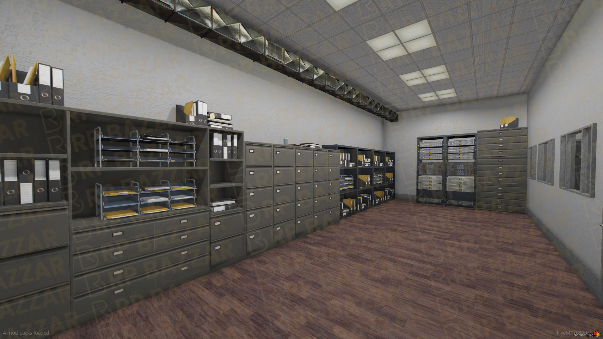 Downtown Police Station FiveM MLO — GTA RP Interior — ESX QB QBOX — RPBazzar
