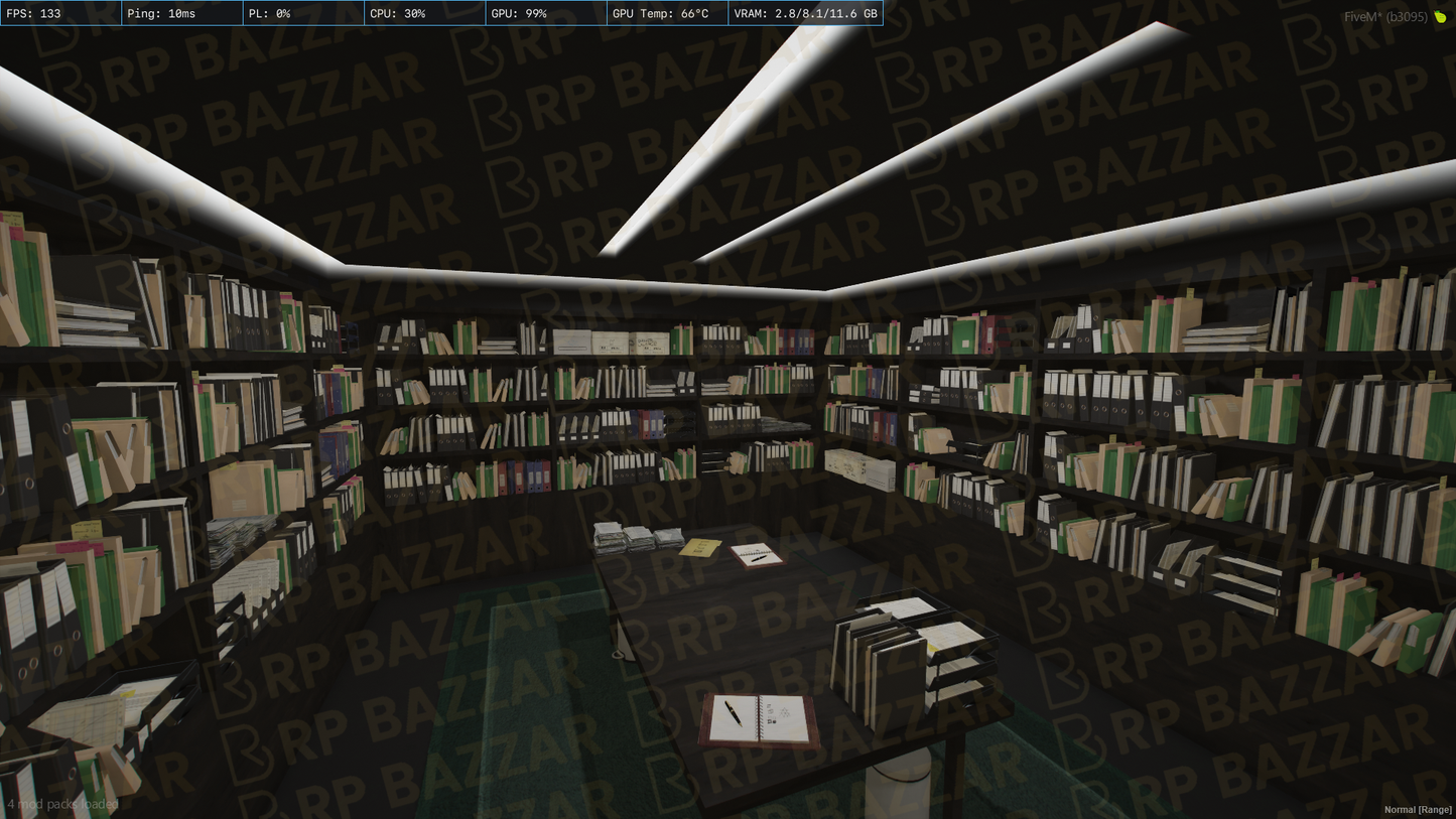 Downtown Office FiveM MLO — GTA RP Interior — ESX QB QBOX — RPBazzar